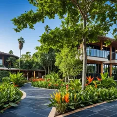 We believe landscaping is the unsung hero that makes a resort feel like paradise. For this project, we focused on creating a complete experience with lush gardens and serene poolsides, turning a beautiful resort into an unforgettable getaway.