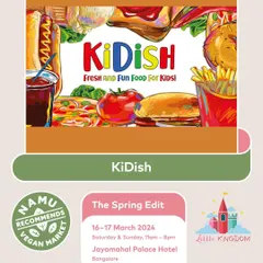 KiDish specializes in fresh and fun food for kids. Their presence ensures that there are always delicious and appealing meals designed specifically for young palates.