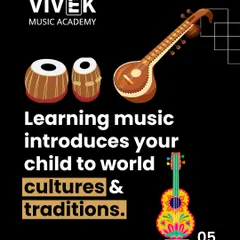 From the rhythms of the tabla to the melodies of the sitar, learning music connects students to rich cultural traditions from around the world. We offer training in a variety of instruments to broaden their cultural horizons.