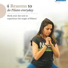 A visual reminder of the four key benefits of a daily Pilates practice. It’s a commitment to your overall well-being.