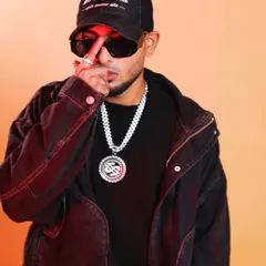 Draped in confidence, powered by music. A professional studio portrait that showcases my personal style and hip hop aesthetic.