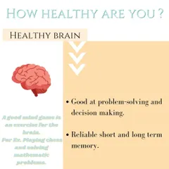How healthy is your brain? Good cognitive function, including problem-solving skills and reliable memory, is a key indicator of overall health that I focus on with my clients.