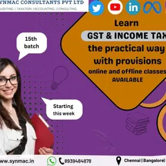This is where you get job-ready. My practical training for GST and Income Tax is designed to give you the skills that companies are actually looking for. We are now starting our 15th batch, available both online and offline.