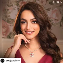 Beyond weddings, I specialize in makeup for commercial campaigns, like this shoot for ORRA Jewellery. This look required a polished, high-definition finish that enhances the model's features without distracting from the product, proving my skill in creating camera-ready beauty.
