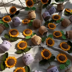 An army of our handmade sunflower mini pots, ready to spread some sunshine. These are one of our bestsellers and make fantastic gifts for birthdays, thank yous, or just because.