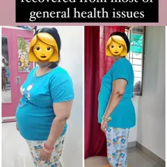 This client's 10 week journey shows not just weight loss, but also recovery from general health issues. My focus is on improving your overall wellness, not just the number on the scale.