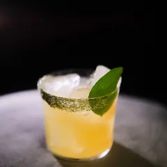 The final creation from our collaboration with Reka Bar in Kuala Lumpur. This cocktail features a salt rim made from local herbs, perfectly balancing a citrus-forward profile. It represents our philosophy of creating beautiful, thoughtful drinks that reflect a sense of place.