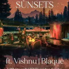 A poster for a special Christmas sundowner set at Mirage, one of Bangalore's top venues. I am frequently booked for major holiday events, providing the perfect musical backdrop for festive corporate parties and private gatherings.