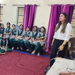 Answering questions from bright young minds about the challenges and rewards of being a lawyer.