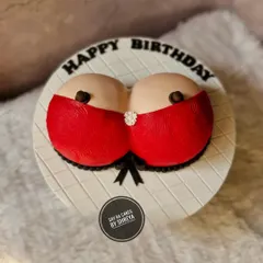 Why whisper when you can celebrate out loud? This adult-themed cake is designed for birthdays and parties where you can be bold and have a guilt-free, delicious treat.