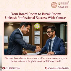From the boardroom to the break room, we help you unleash professional success. Discover how the ancient science of Vaastu and astrology can elevate your business to new heights, with no demolition needed.