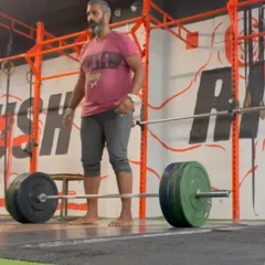 The barbell deadlift is one of the best exercises, period. Here I am demonstrating the setup and pull. I teach my clients that it only helps you if you do it right, so we spend a lot of time perfecting the technique.