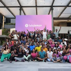 Look at this incredible energy! This was our Warrior Rhythm session with the Lululemon team. It’s moments like these, moving together as a huge community, that truly fill my heart.