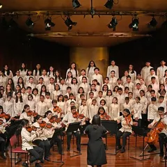 Our Singing Tree Choir and Senior String Ensemble unite on the prestigious NCPA stage for an annual concert. This grand performance showcases the culmination of our students' dedication and the collaborative spirit we foster at the foundation.