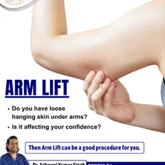 If loose, hanging skin under your arms affects your confidence, an arm lift can be a great procedure for you. It is designed to create a smoother and more youthful arm contour.