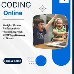 Give your child the superpower of coding with our online classes. With qualified mentors providing 1-on-1 attention, we make learning to code engaging and practical, building logic and future-ready skills from the comfort of home.