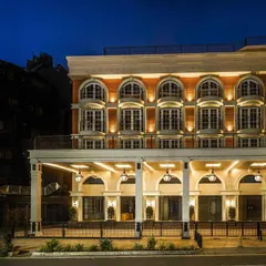 Facade lighting is about telling a story before someone even steps inside. For the Museum Inn, I used light to accentuate the classical architectural details, creating a warm, inviting glow that gives the building a timeless and grand presence at night.