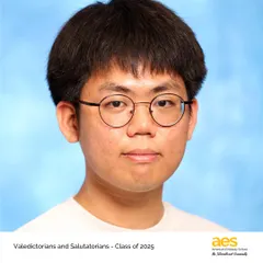 We are proud to announce Jaehyun Kim as a Valedictorian for the Class of 2025. Achieving this top academic honor is a testament to his commitment to excellence.