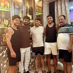 We believe in learning from the best. Our management hosted Indian Super League players Ayush Adhikari and Nishu Kumar for a dinner to discuss Indian football and provide valuable insights for our players.