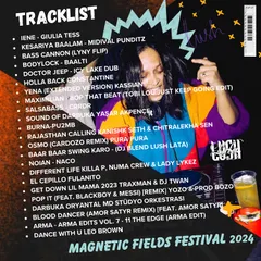 The second half of my Magnetic Fields tracklist. This set was full of surprises, including a Baalti track, a Pura Pura remix, and some classic Bollywood edits.