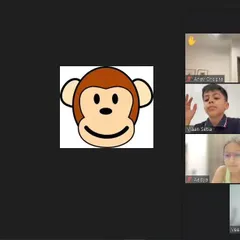 Here, our new family of young thinkers gets formal permission from me to monkey around. We decided together that we can be playful during activities and still while writing. This shows that children understand and appreciate the balance between freedom and focus.