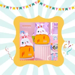 How adorable is this carrot bunny backpack? It's one of the many fun and quirky school accessories you can find at my events.