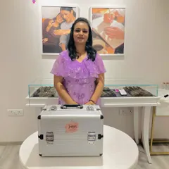 Ready to begin the makeup masterclass at Caratlane. I love sharing my knowledge and passion in such beautiful and welcoming environments.