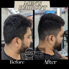 Another great haircut transformation. A fresh cut and a neatened beard can enhance your features and give you a boost of confidence.