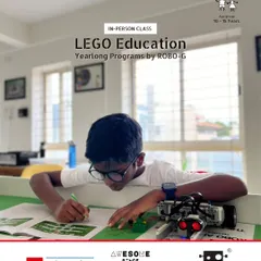 Announcing our LEGO Education yearlong programs for the 2025-26 academic year. We offer in-person classes for children aged 10-15, focusing on building advanced robotics and programming skills.