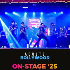 The adults' Bollywood performance from 'On-Stage 25'. The routine was full of classic moves and high energy, perfect for our Bollywood fans.