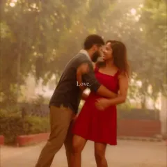 A candid, romantic moment from our pre-wedding session. I believe the best shots are the unposed ones, where your love for each other shines through naturally.