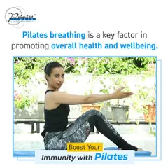 Pilates breathing is a key factor in promoting overall health. We teach you to use your breath to power movement, reduce stress, and improve the efficiency of your body's natural systems.