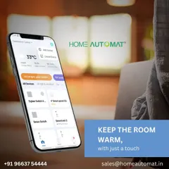 Maintain the perfect room temperature with just a touch. Our app allows you to adjust your home's climate control remotely, ensuring your space is always warm and cozy when you need it to be.