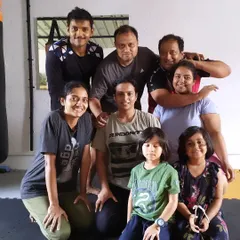 Our academy brings together people from all walks of life. Here is a group of our adult and youth members, a true representation of the diverse community we've built.