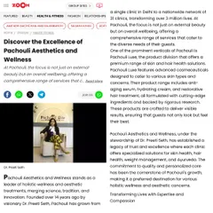 It is an honor to be featured by media outlets like Zoom TV. This recognition highlights our focus on overall well being, which combines modern science with traditional practices for transformative results.