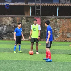 Coaching is about connection and guidance. Our experienced coaches work closely with every football player on the turf, providing personalized instruction to improve their skills and tactical understanding of the game.