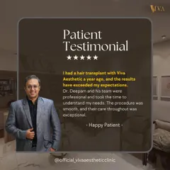 "The results have exceeded my expectations." I am grateful for such feedback. My team and I always take the time to understand each patient's needs to ensure the procedure and care are exceptional.