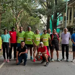 Our community coming together to flag off the Deccan 200 Miler team. The #HustleFam is always there to support our runners, whether it's for a 5K or a 320K.