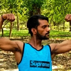 An outdoor shot showing my physique. Fitness isn't confined to the gym; it's a lifestyle that you can take with you anywhere.