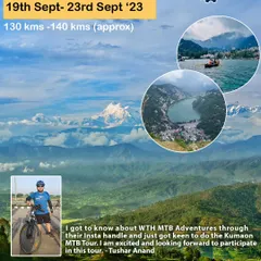 We welcome Tushar Anand from Agra for his first tour with us. It's always great to see new riders getting keen to join our adventures after finding us online.