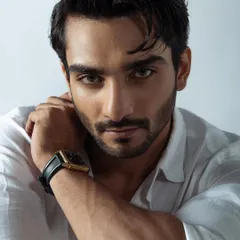 A classic and confident male portrait. I used clean, simple lighting to highlight the model's strong features and direct gaze. This type of shot is perfect for an actor's headshot or a commercial campaign for a watch or lifestyle brand.