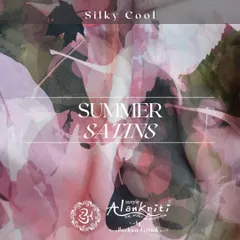 Freshen up your summer wardrobe with these cool, lightweight summer satins. This pink floral print is perfect for dresses, kurtis, or co-ord sets.