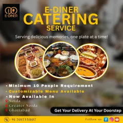I'm here to create delicious memories, one plate at a time. My catering service is available in Noida, Greater Noida, and Ghaziabad with customizable menus for a minimum of 10 people.