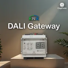 The KNX DALI Gateway is a specialized component that allows our system to communicate with and control sophisticated DALI lighting fixtures. This is essential for large-scale commercial projects or high-end residential homes with advanced architectural lighting designs.