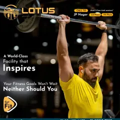 Your fitness goals won't wait, and neither should you. A member demonstrates a powerful overhead press, showcasing the focus and determination that our world-class facility inspires in every workout.