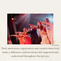 "Their meticulous organization and creative ideas truly made a difference, and we always felt supported and understood throughout the process."