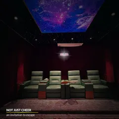This is more than a room; it's an invitation to escape. We designed this dedicated home cinema to deliver a completely immersive experience, featuring plush, tiered recliner seating and a custom fiber optic star ceiling that transports you to another world.