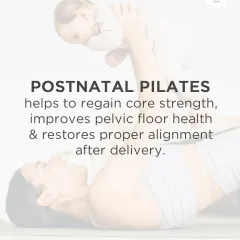 Postnatal Pilates is designed to help you safely regain core strength after delivery. We focus on improving pelvic floor health and restoring proper alignment as your body recovers.