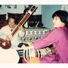 A precious memory of me playing with the lion of Indian classical music, Pandit Ravi Shankar, when I was just 16. Learning from and performing with such a master was a foundational experience in my musical journey.