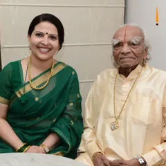 A cherished moment with my Guru. He taught us to align not just the body, but the mind and spirit.